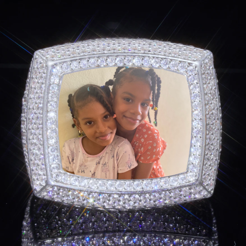 3D CUSTOM PICTURE ICED RING