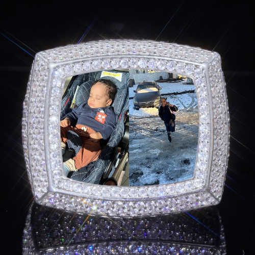 3D CUSTOM PICTURE ICED RING