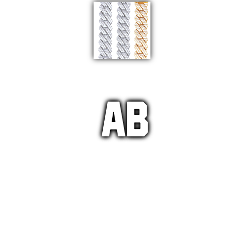Custom Letters Baguette Two Layer Necklace