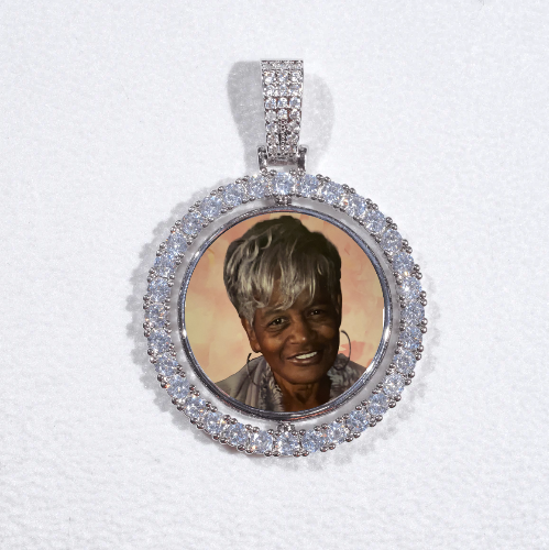 3D Spinning 2-Faced Custom Picture Pendant