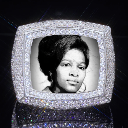 3D CUSTOM PICTURE ICED RING