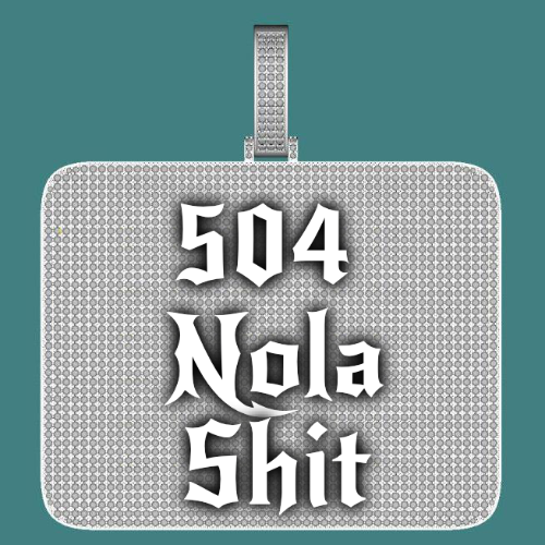 CUSTOM LETTER NECKLACE 3D BIG SQUARE
