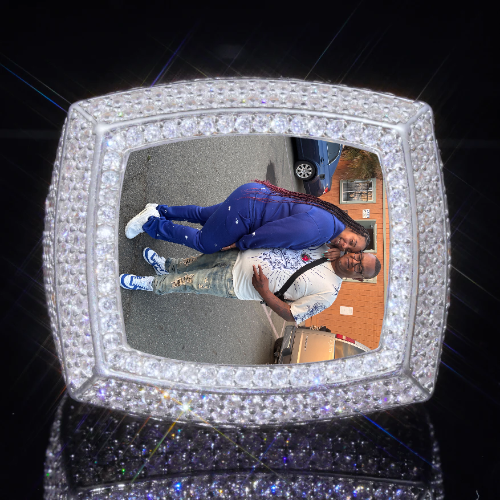 3D CUSTOM PICTURE ICED RING