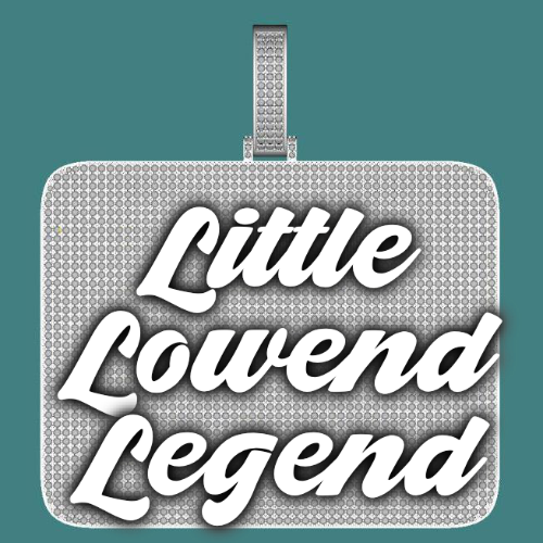 CUSTOM LETTER NECKLACE 3D BIG SQUARE