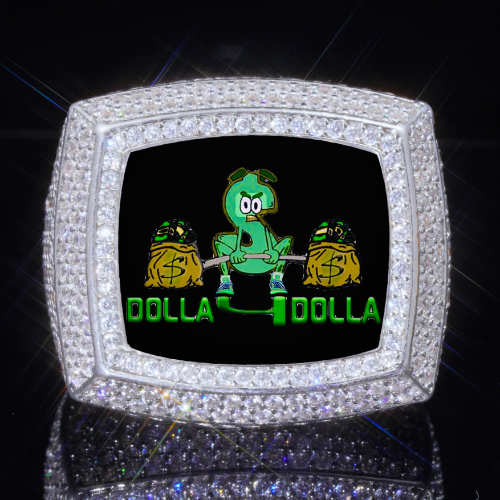 3D CUSTOM PICTURE ICED RING