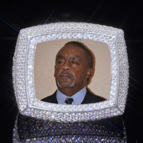 3D CUSTOM PICTURE ICED RING