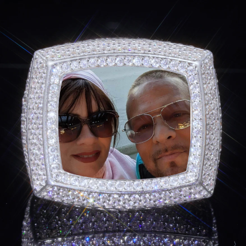 3D CUSTOM PICTURE ICED RING