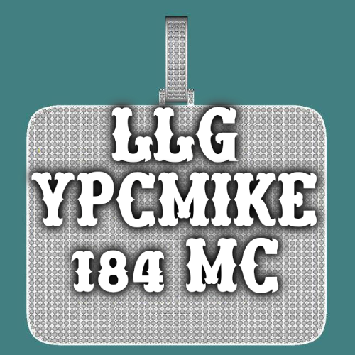 CUSTOM LETTER NECKLACE 3D BIG SQUARE