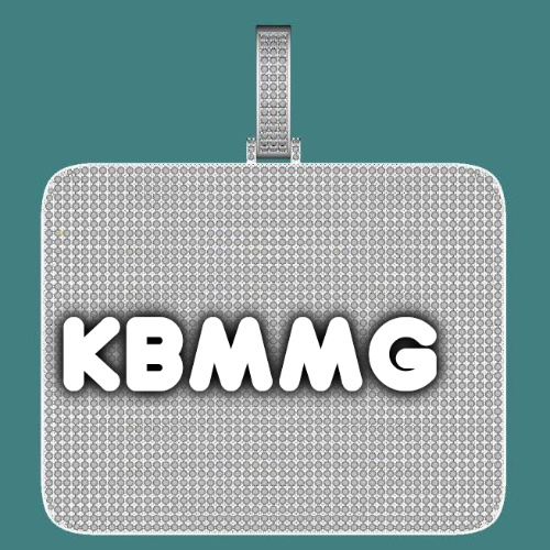 CUSTOM LETTER NECKLACE 3D BIG SQUARE