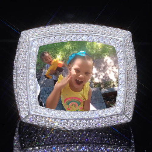 3D CUSTOM PICTURE ICED RING