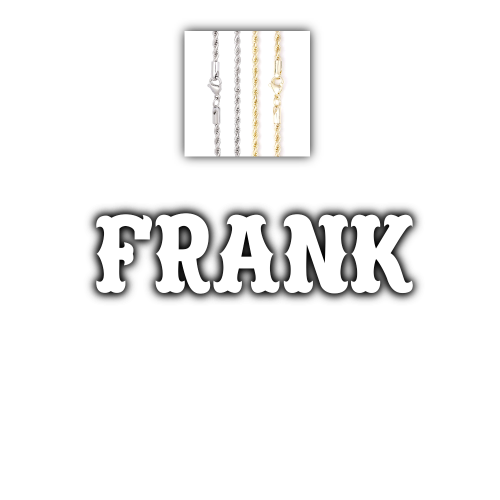 Custom Letters Freibeuter Font Necklace