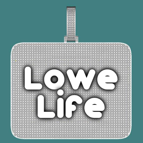 CUSTOM LETTER NECKLACE 3D BIG SQUARE