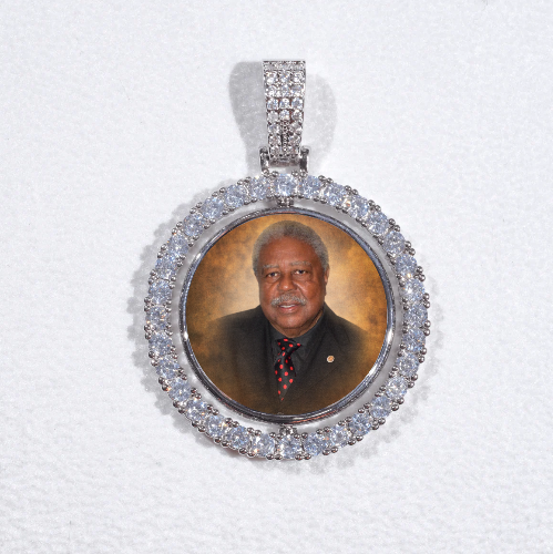 3D Spinning 2-Faced Custom Picture Pendant