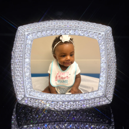 3D CUSTOM PICTURE ICED RING