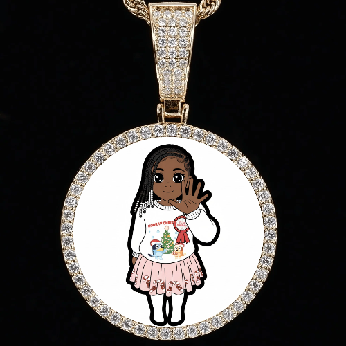 CUSTOM PICTURE PENDANT STYLE-1