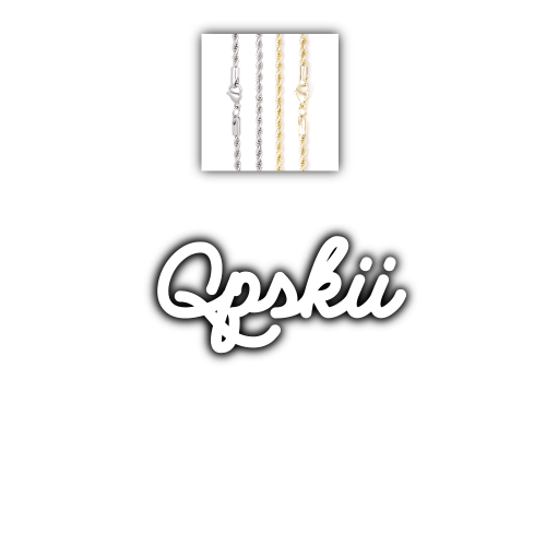 Script Custom Letter Necklace
