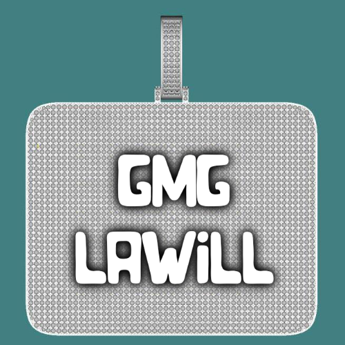 CUSTOM LETTER NECKLACE 3D BIG SQUARE