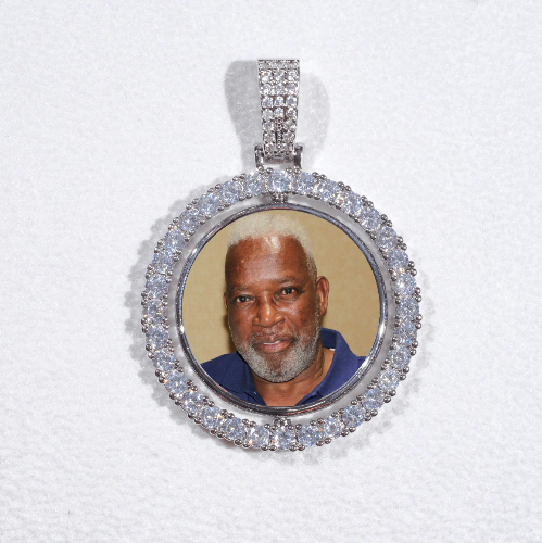 3D Spinning 2-Faced Custom Picture Pendant