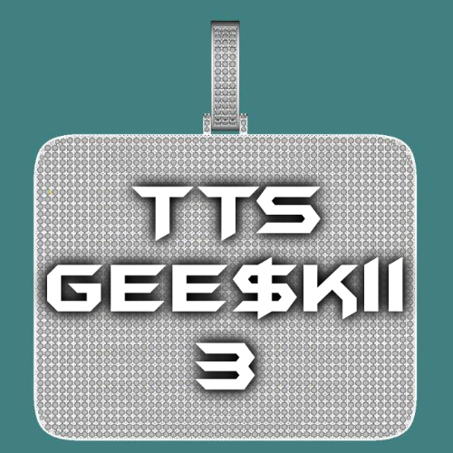 CUSTOM LETTER NECKLACE 3D BIG SQUARE