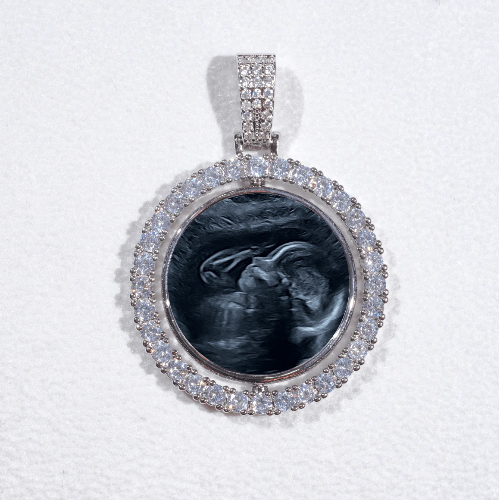 3D Spinning 2-Faced Custom Picture Pendant