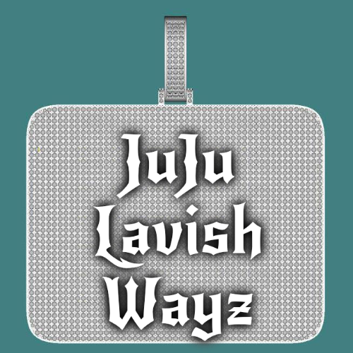 CUSTOM LETTER NECKLACE 3D BIG SQUARE