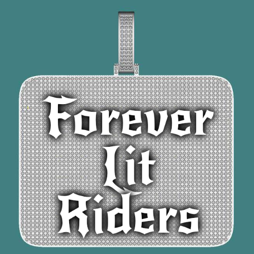 CUSTOM LETTER NECKLACE 3D BIG SQUARE