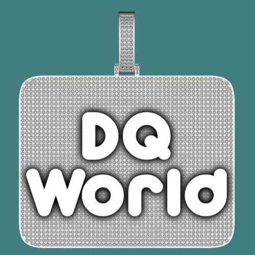 CUSTOM LETTER NECKLACE 3D BIG SQUARE