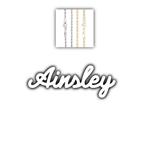 Script Custom Letter Necklace