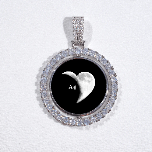 3D Spinning 2-Faced Custom Picture Pendant