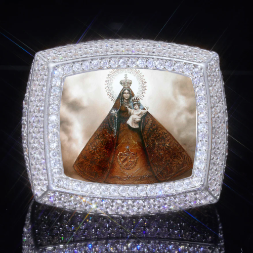 3D CUSTOM PICTURE ICED RING