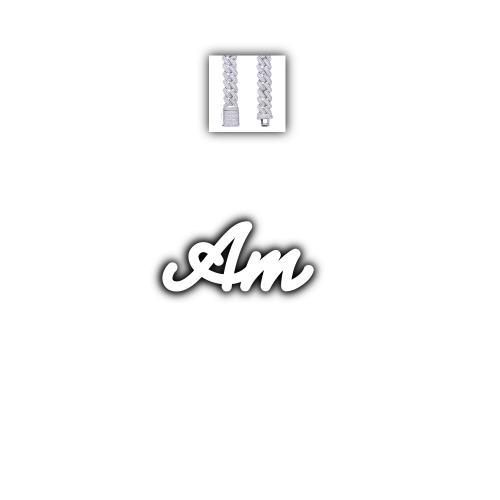 Script Custom Letter Necklace