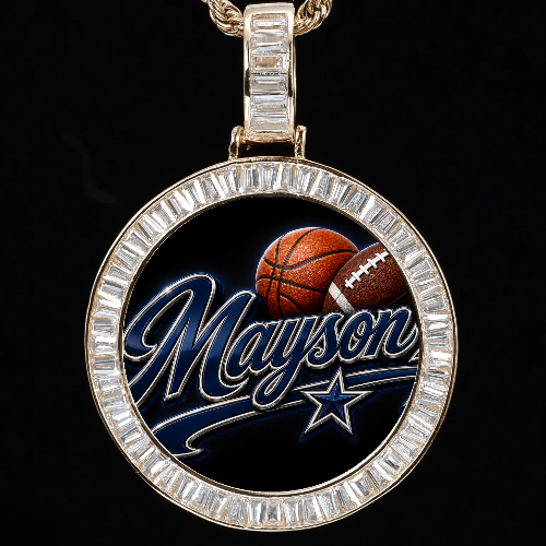 CUSTOM PICTURE PENDANT STYLE-2
