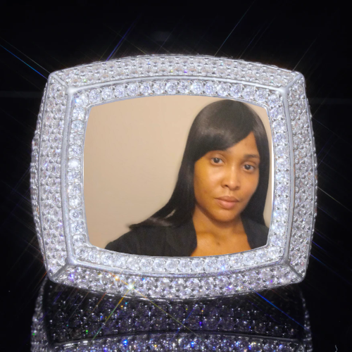 3D CUSTOM PICTURE ICED RING