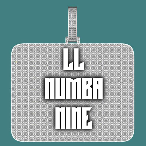 CUSTOM LETTER NECKLACE 3D BIG SQUARE