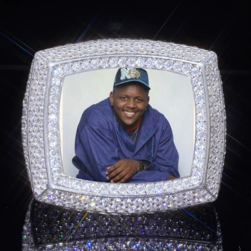 3D CUSTOM PICTURE ICED RING