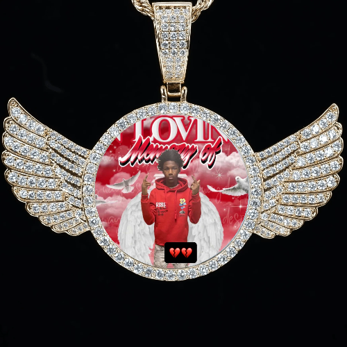 CUSTOM PICTURE PENDANT STYLE-4