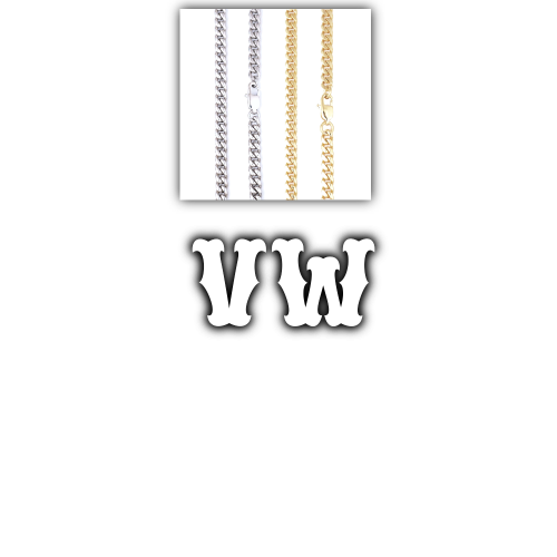 Custom Letters Freibeuter Font Necklace