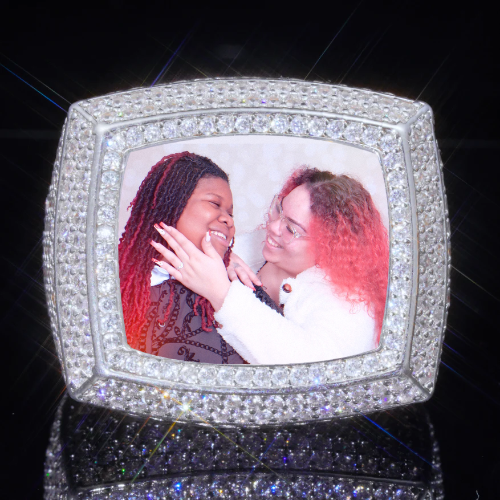 3D CUSTOM PICTURE ICED RING