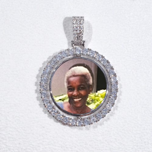3D Spinning 2-Faced Custom Picture Pendant