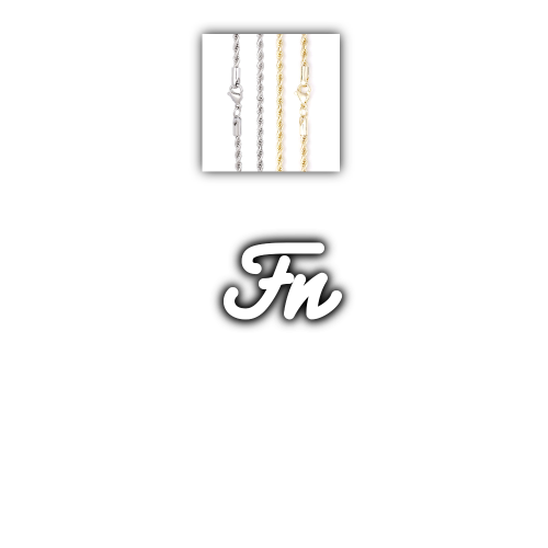 Script Custom Letter Necklace