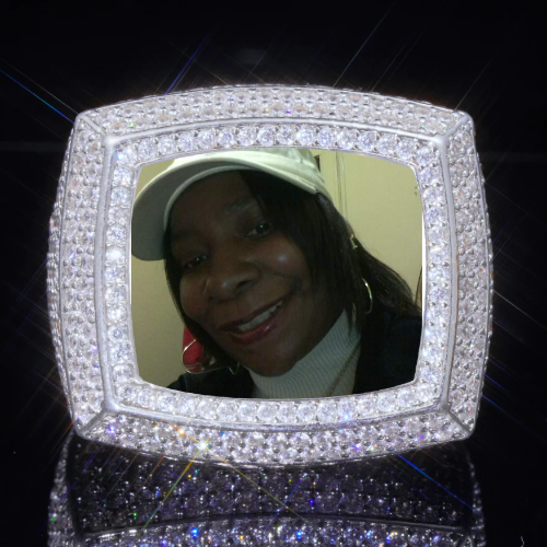 3D CUSTOM PICTURE ICED RING