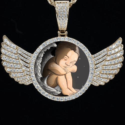 CUSTOM PICTURE PENDANT STYLE-4