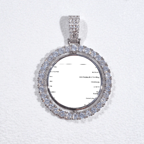 3D Spinning 2-Faced Custom Picture Pendant