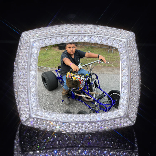 3D CUSTOM PICTURE ICED RING