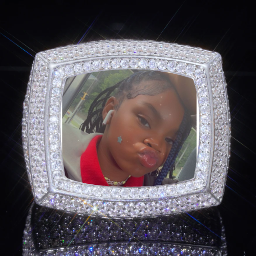 3D CUSTOM PICTURE ICED RING