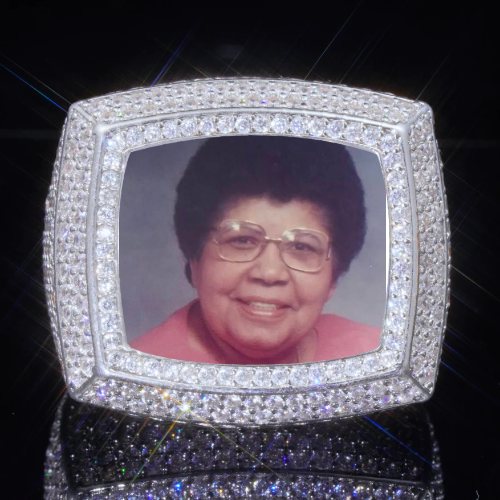 3D CUSTOM PICTURE ICED RING