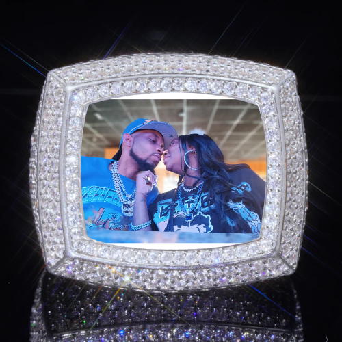 3D CUSTOM PICTURE ICED RING