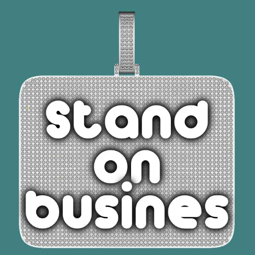 CUSTOM LETTER NECKLACE 3D BIG SQUARE
