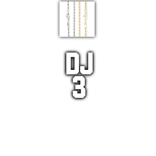 Custom Letters Baguette Two Layer Necklace