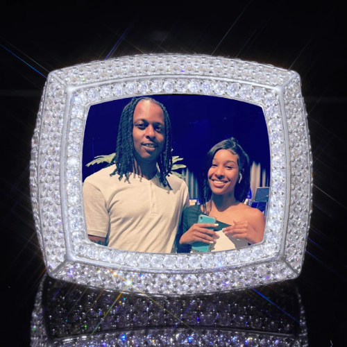 3D CUSTOM PICTURE ICED RING